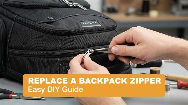 Replace a Backpack Zipper: Easy DIY Guide