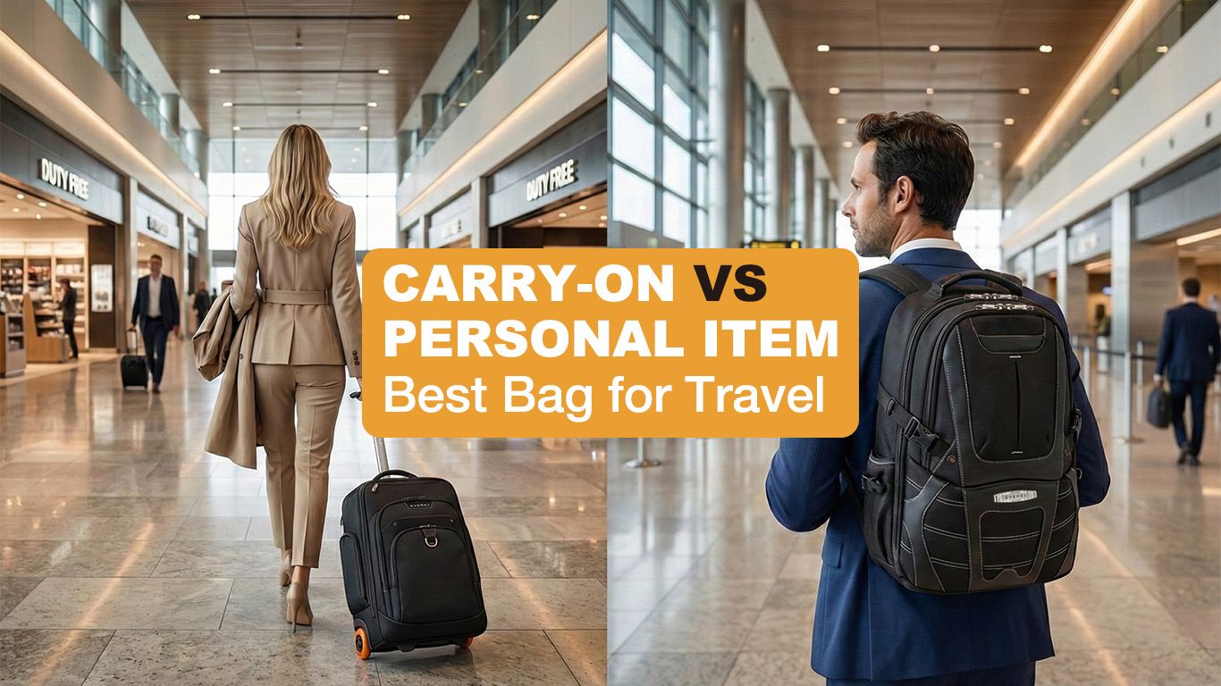Carry-On vs Personal Item: Best Bag for Travel