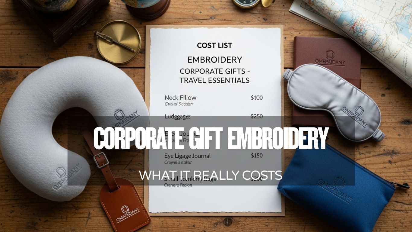 How Much Does Embroidery Cost for Corporate Gifts?