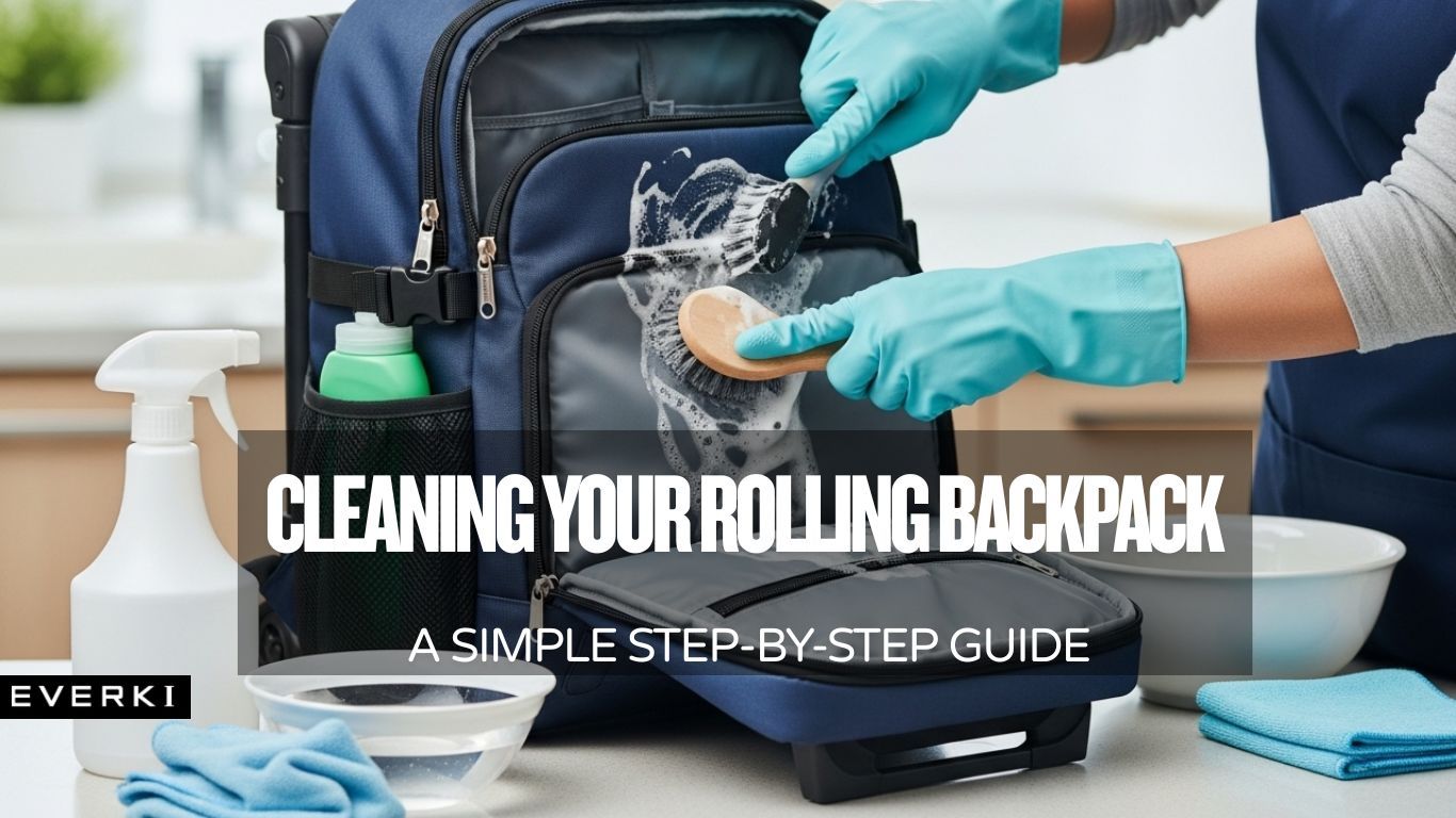 How to Clean a Rolling Backpack: EVERKI Step-by-Step Guide
