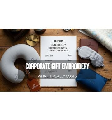 How Much Does Embroidery Cost for Corporate Gifts?
