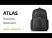 ATLAS｜ reisefreundlicher Laptop-Rucksack mit anpassbarem Laptopfach von 13-Zoll bis 17,3-Zoll