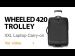 EVERKI Wheeled 420 Trolley para Portátil, para portátiles de 15-Pulgadas a 18,4-Pulgadas