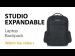 (FI)EVERKI Studio Expandable Laptop Backpack - Made from Plastic Bottles, up to 15-Inch EKP118E-ECO