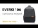 EVERKI 106 Light Laptop Backpack, up to 15.6-Inch (EKP106)