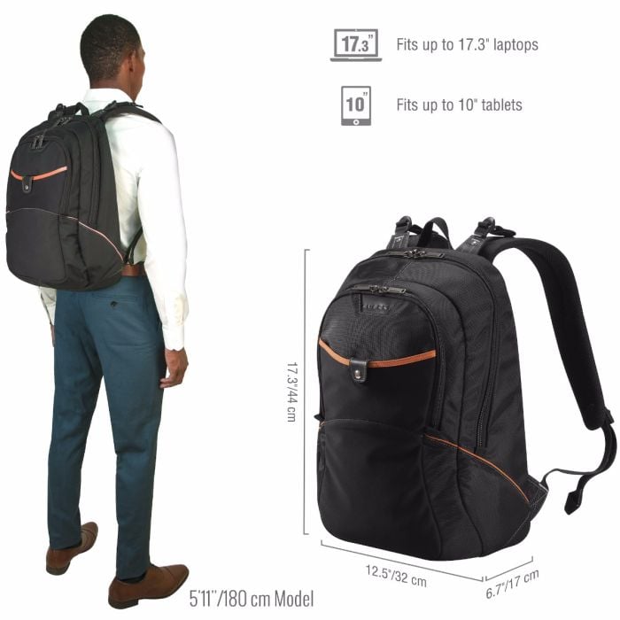 EVERKI Glide 17 Inch Laptop Backpack