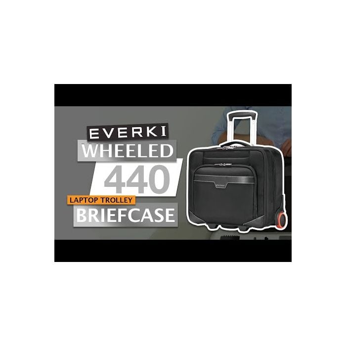 Rolling Briefcase 11-16-Inch Adaptable Compartment EVERKI