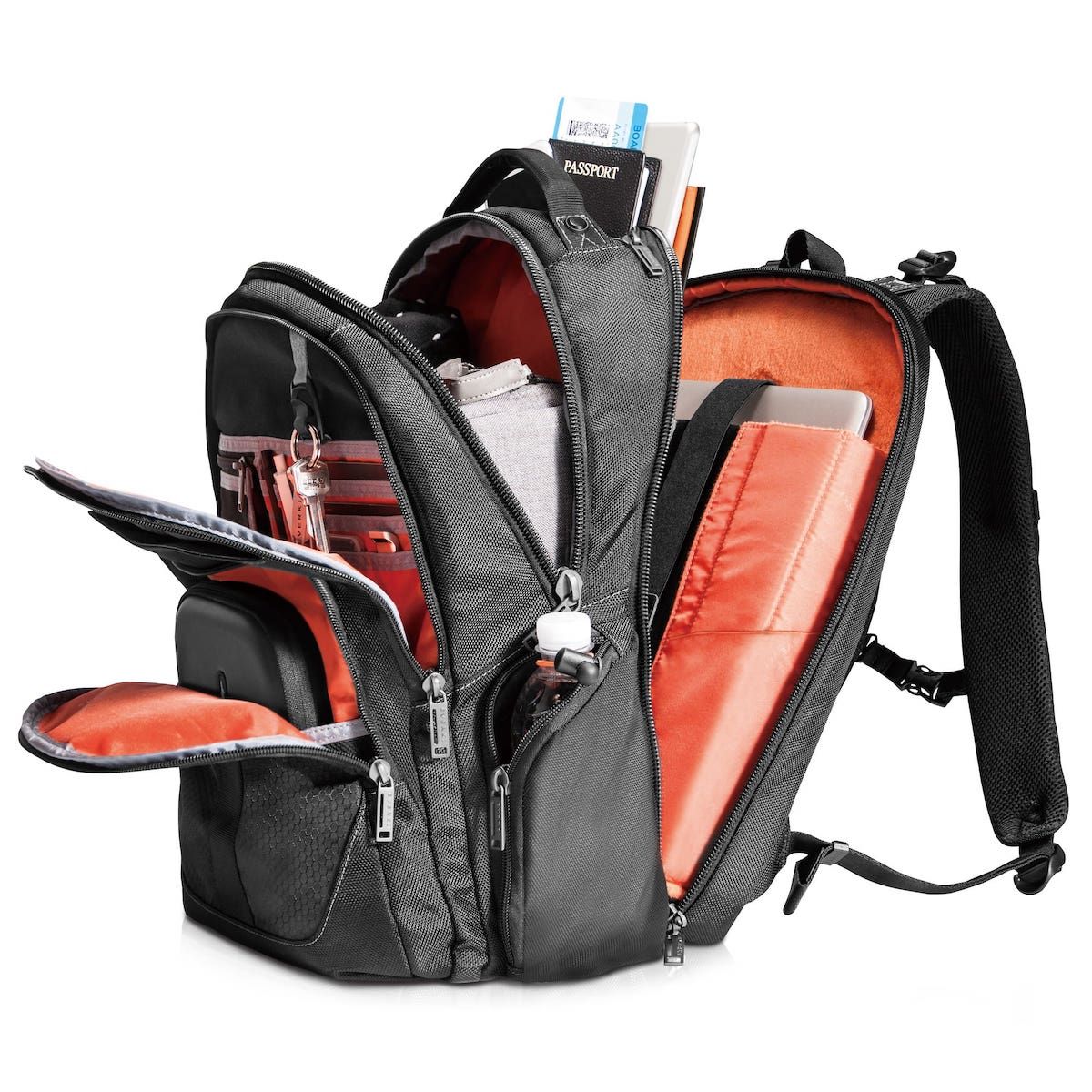 Atlas Laptop Backpack 1115.6Inch Adaptable Compartment EVERKI