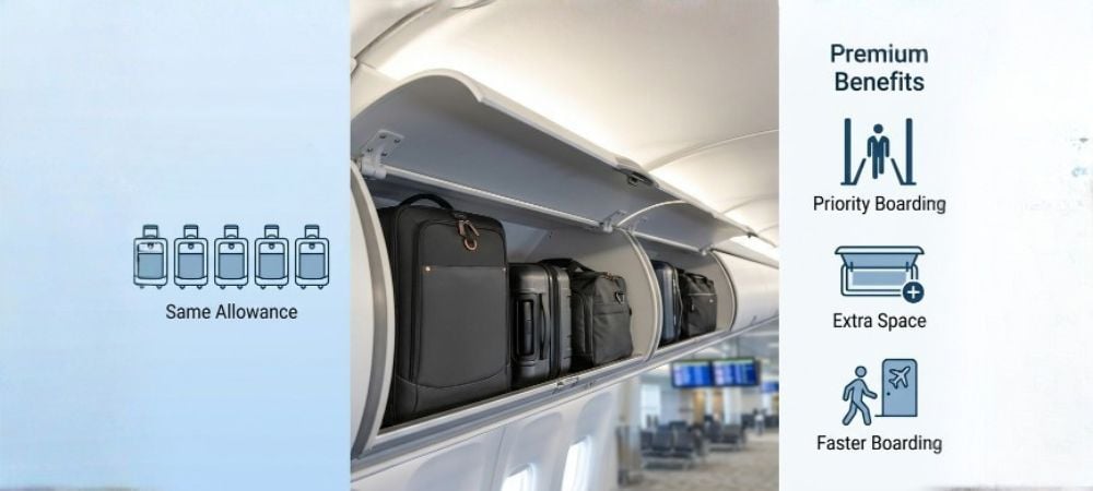 Alaska Airlines Carry-On Allowances for Different Cabins
