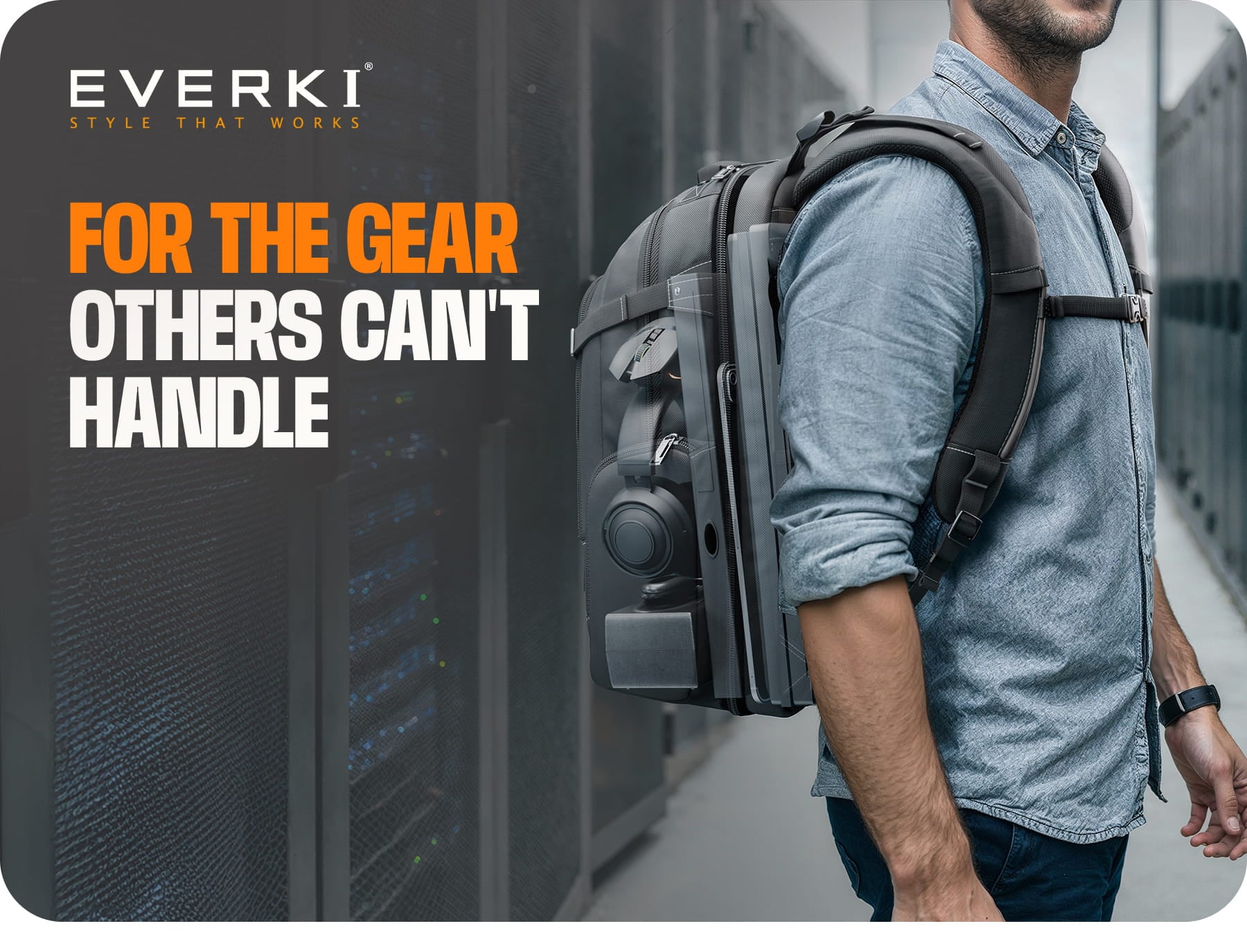 EVERKI Business 120 PRO 2 laptop backpack hero