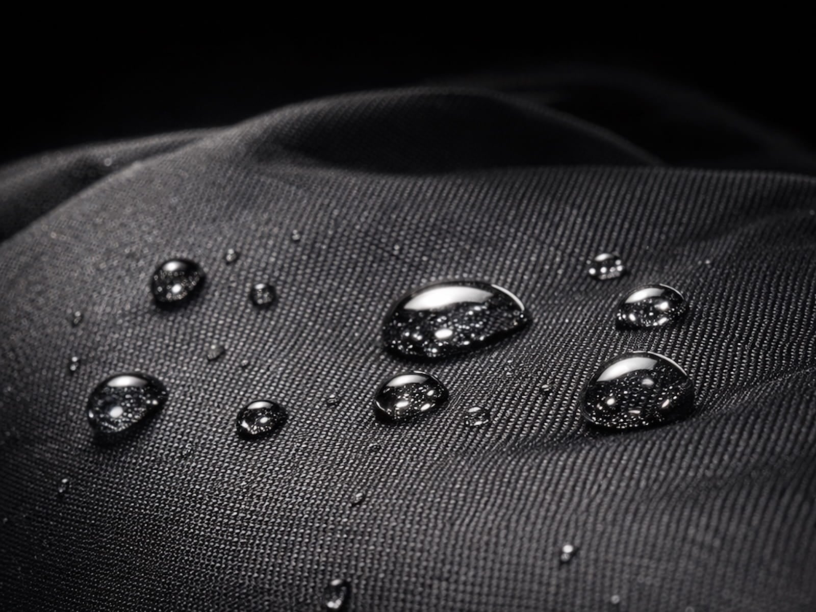 Macro texture photo representing 1680D ballistic nylon