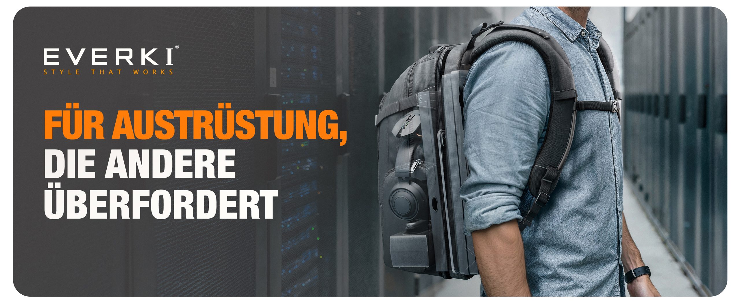 EVERKI Business 120 PRO 2 laptop backpack hero