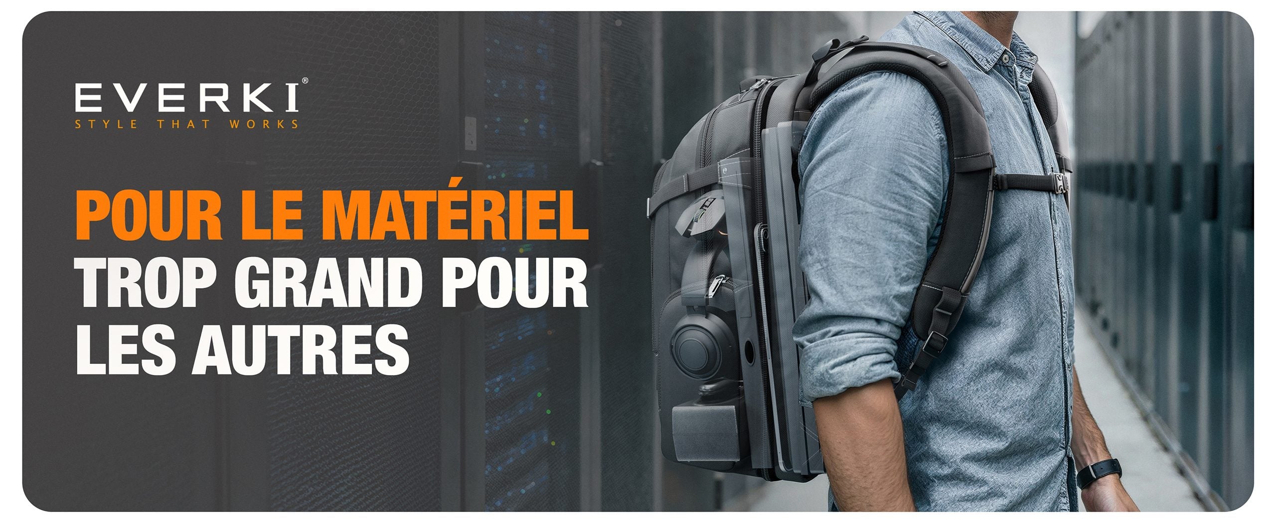 EVERKI Business 120 PRO 2 laptop backpack hero