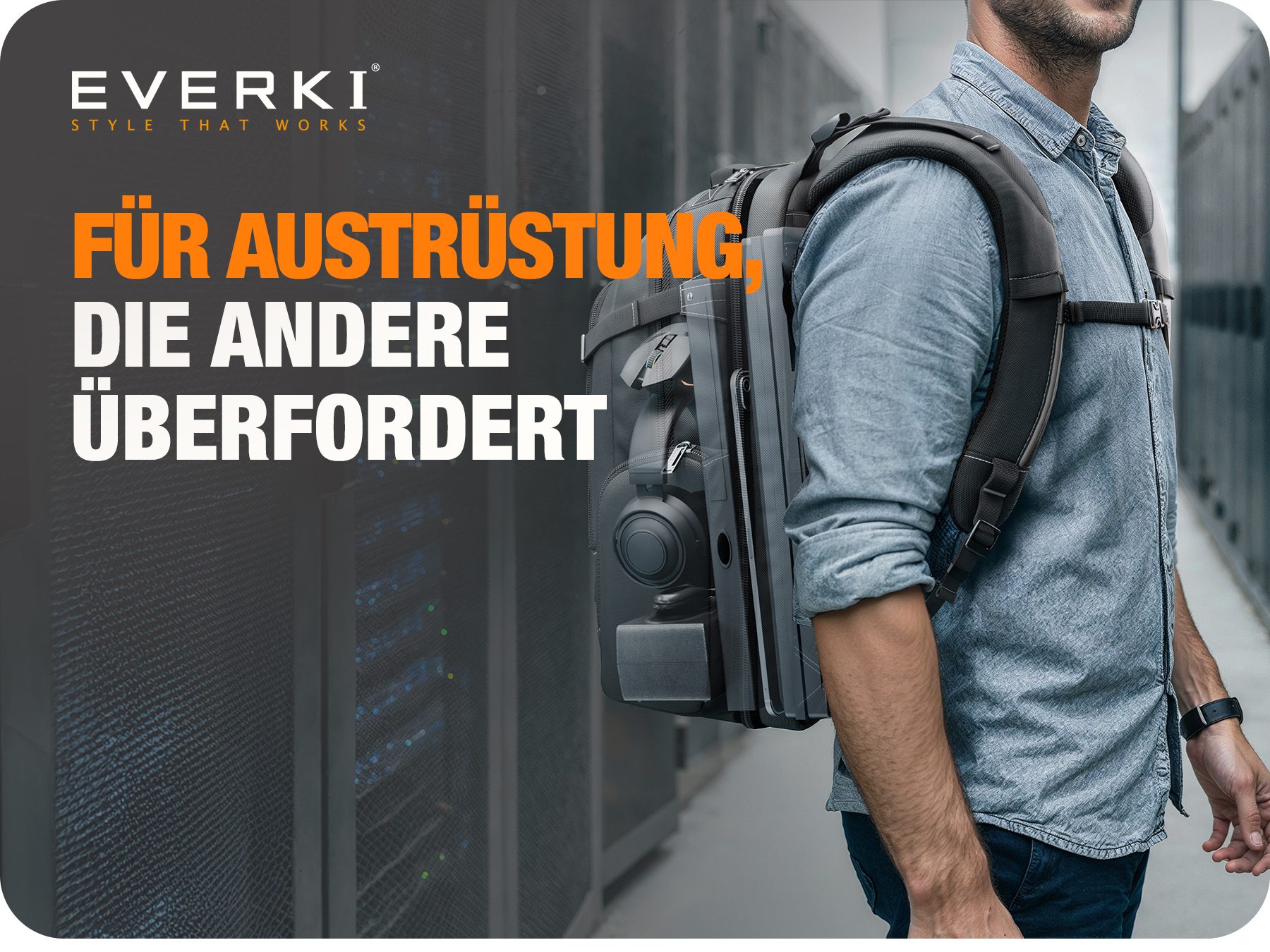 EVERKI Business 120 PRO 2 laptop backpack hero