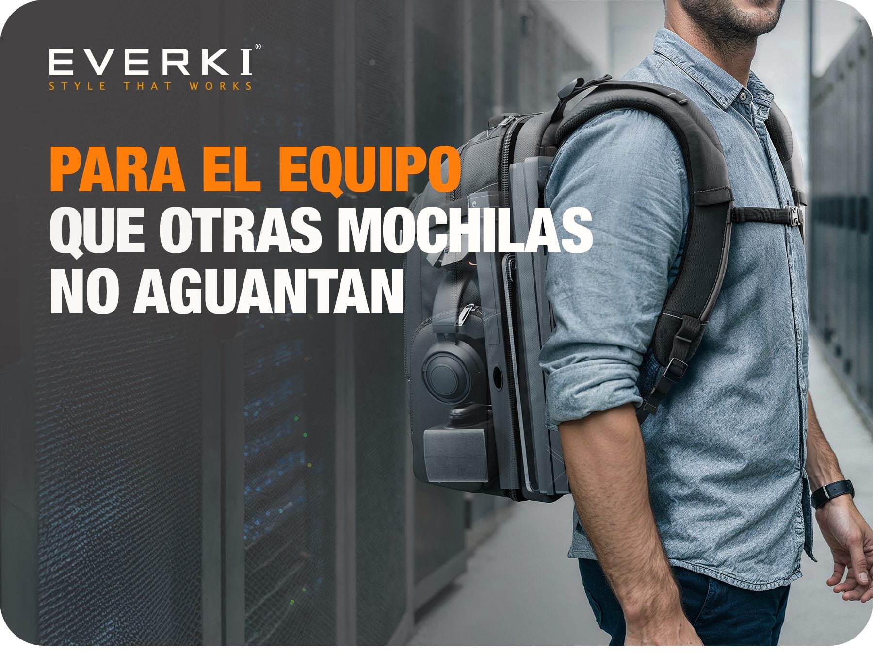 EVERKI Business 120 PRO 2 laptop backpack hero