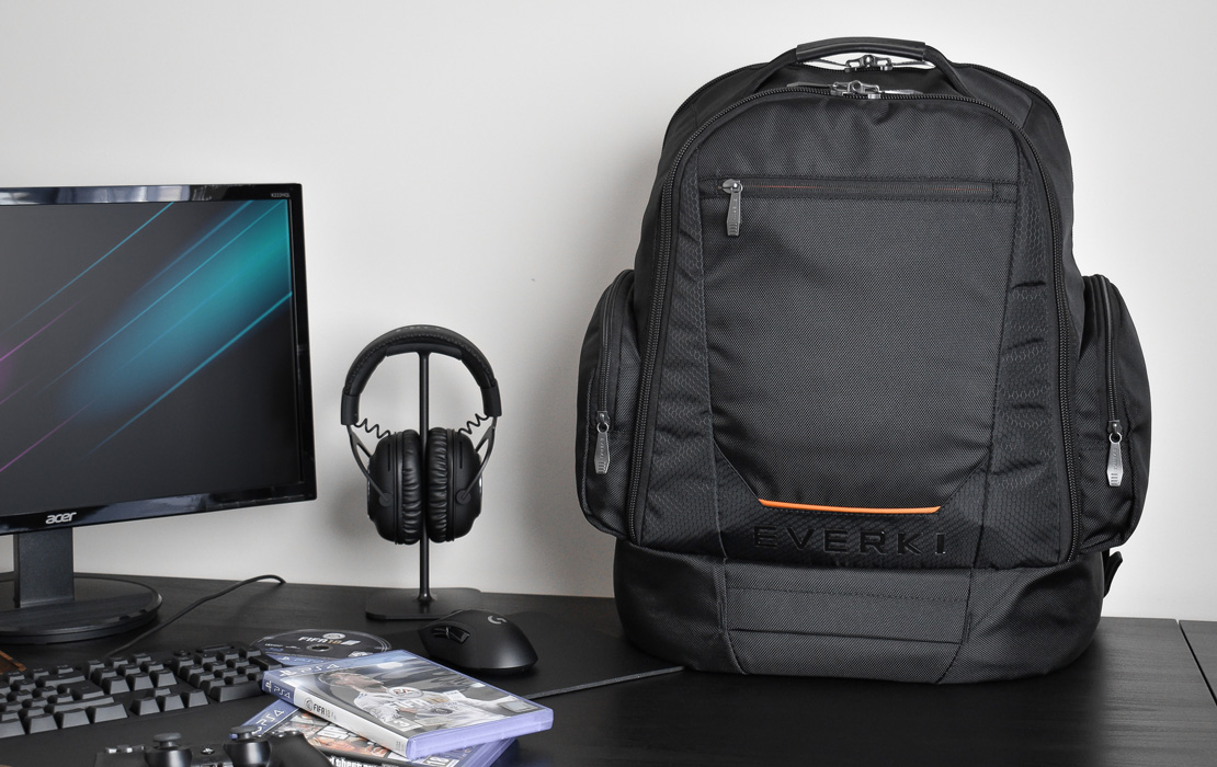 ContemPRO 117 Laptop Backpack, up to 18.4-Inch Designed with the serious gamer in mind  Rugged and stylish, the ContemPRO 117 is comfortable even under heavy loads and harsh conditions. Show up with your gear, protected and ready to go!