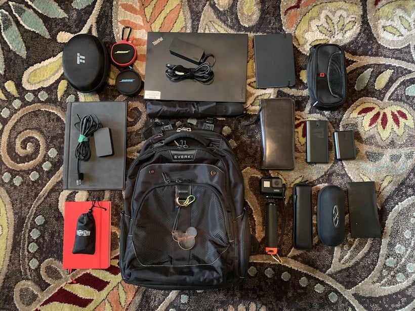 EVERKI Business 121 Travel Friendly Laptop Backpack Packing